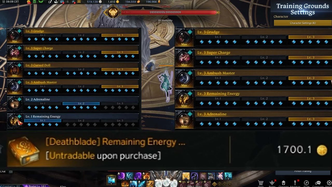 After Patch Re1 Vs Re3 The Difference From Before Actually Good For Deathblade Mains