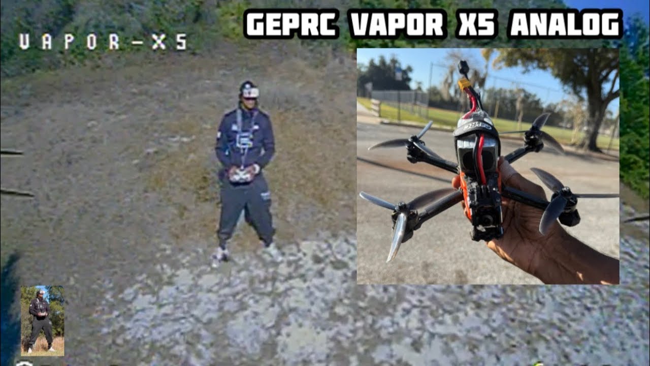 Analog Is NOT Dead! GEPRC Vapor X5!! 😎🔥