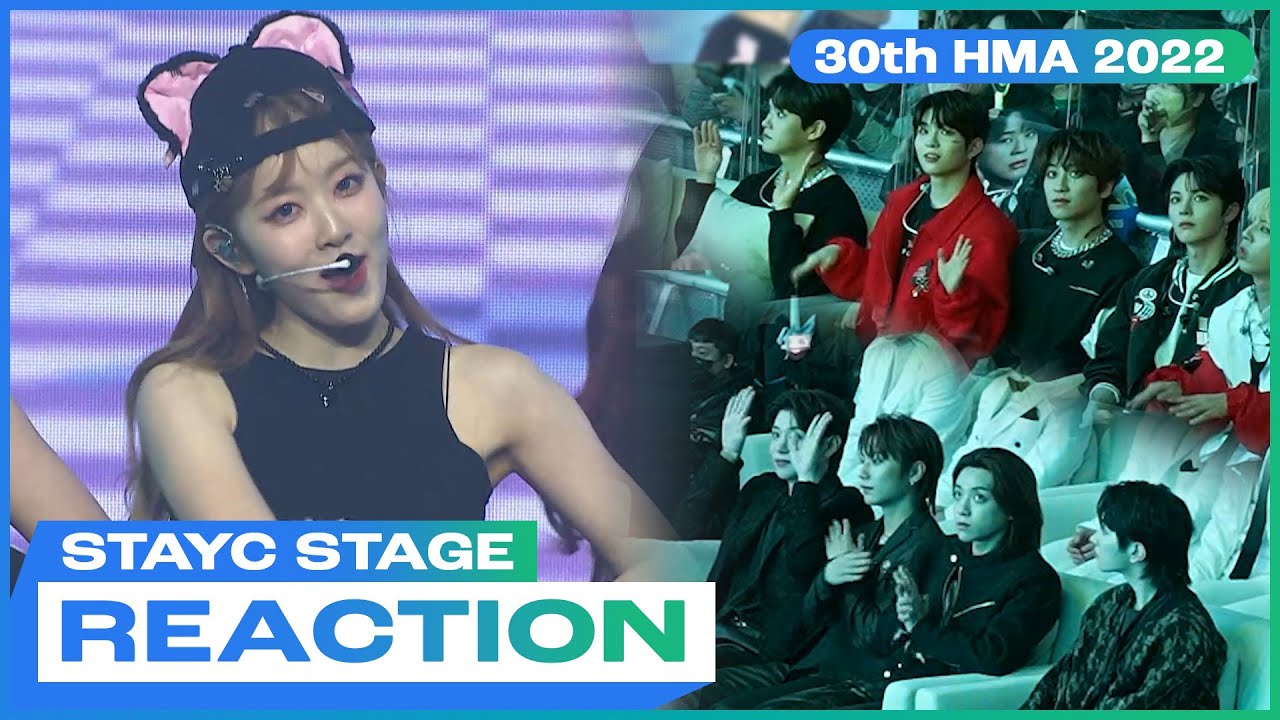 [HMAs2022 리액션캠] 스테이씨(STAYC) - Poppy | 30th HMAs 2022
