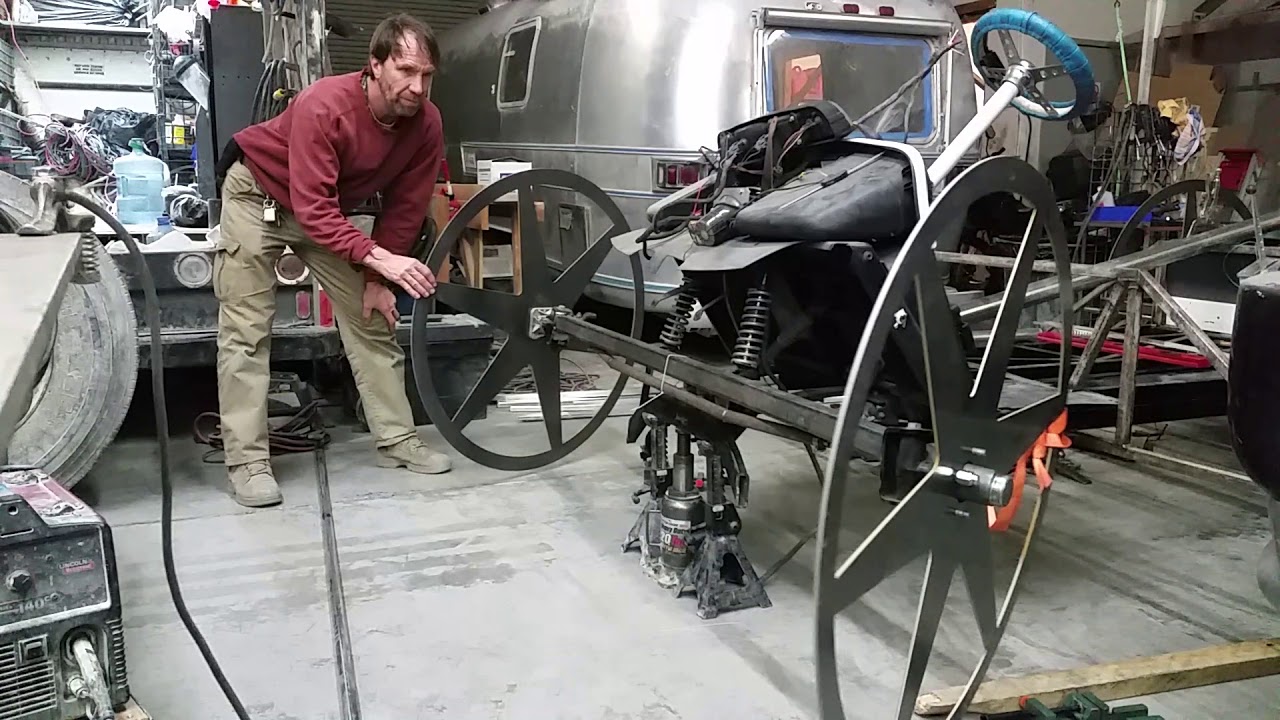 Star Cart Art Car steering