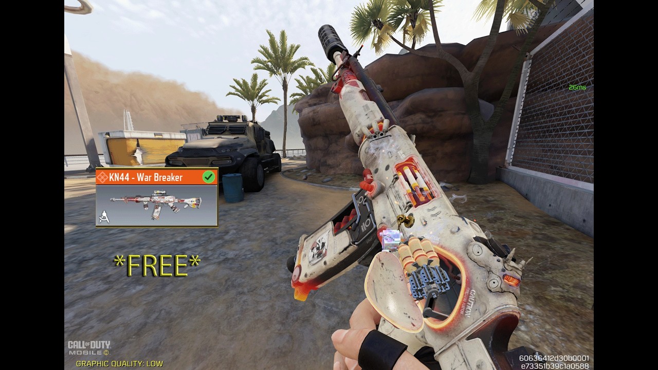 Call of Duty: Mobile just dropped the *FREE* Legendary KN-44 *War Breaker*