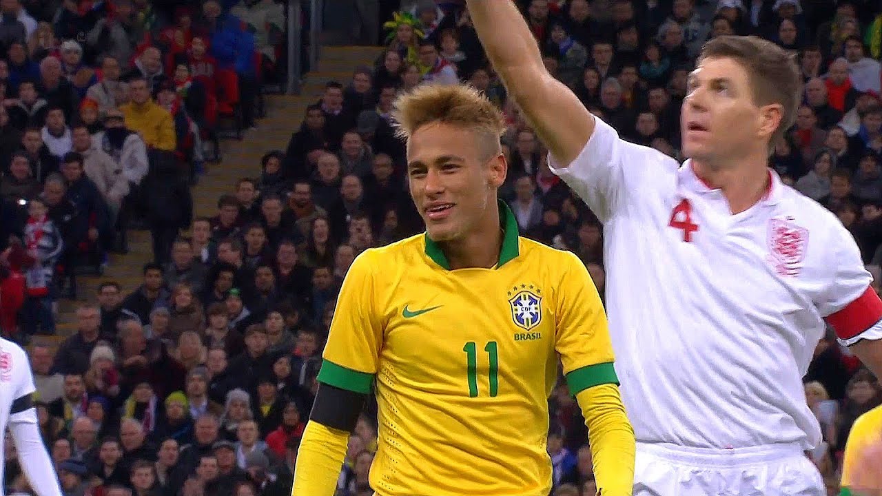 Neymar vs England (06/02/2013)