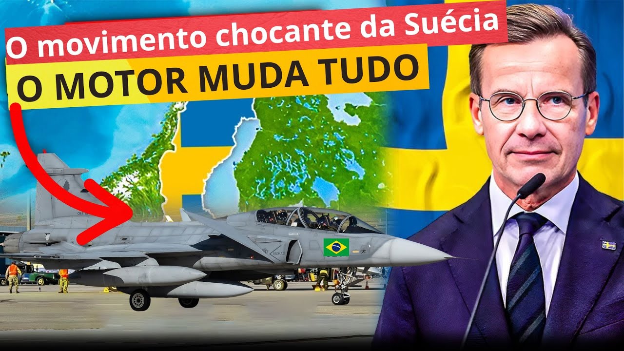 O novo motor do Gripen da Suécia vai mudar o poder global para sempre