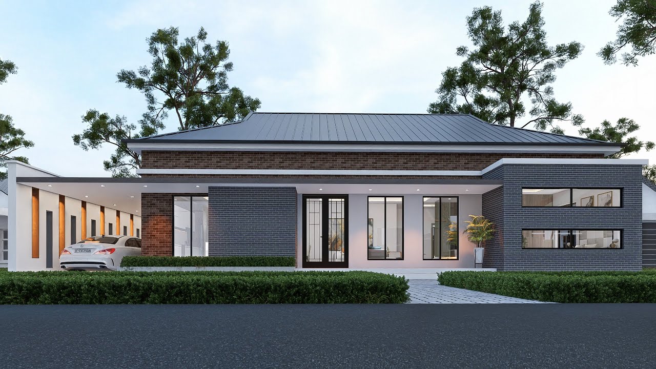 Beautiful 3 Bedroom House Design 12m x 18m