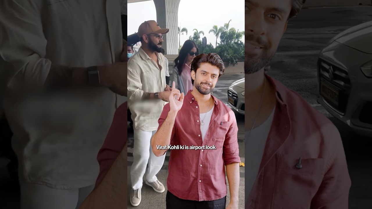 Virat Kohli&rsquo;s Airport Look Recreated! #fashion #style #viratkohli
