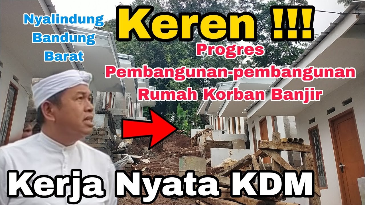 Relokasi !!! KDM Bikinkan Rumah Korban Banjir Ini Baru Gubernur Yang dicinta Rakyatnya#kdm 