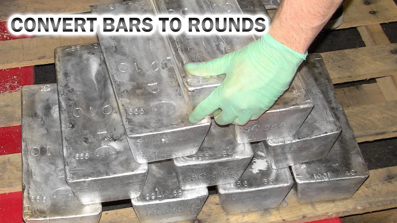 Silver Bullion | Convert your Silver Bars to Bullion Rounds