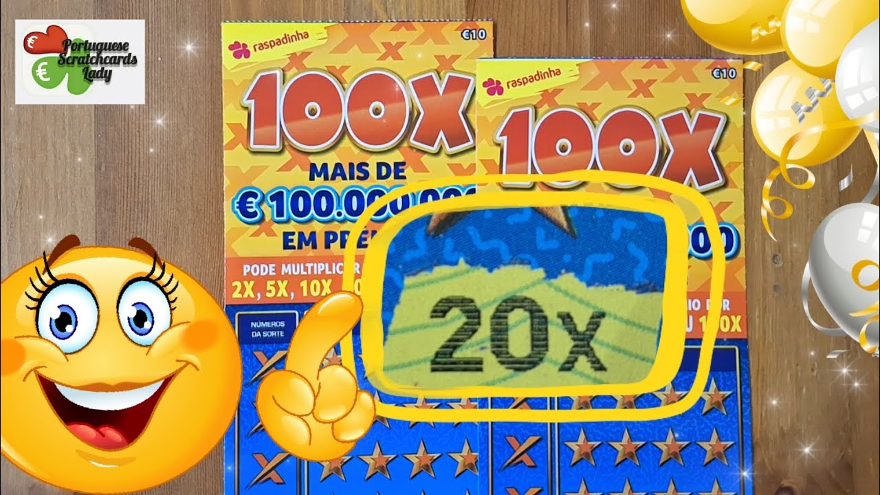 💥DIA de SORTE!!💥👉 20X nas RASPADINHAS do 100X!!🥳🎈✨/💥LUCKY DAY!!💥👉 20X on the 100X SCRATCHCARDS!!🥳🎈✨