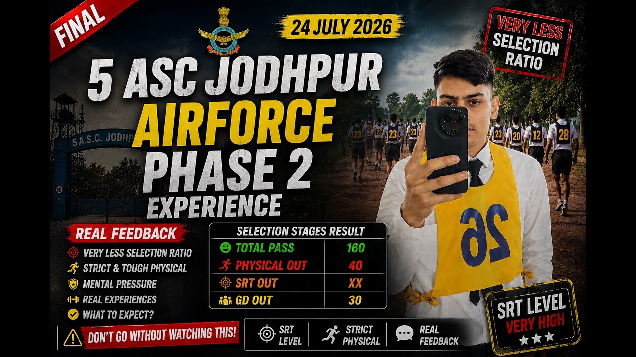 airforce phase 2 review II 5 asc jodhpur II GENUINE feedback , real truth #airforce #airforcephase2