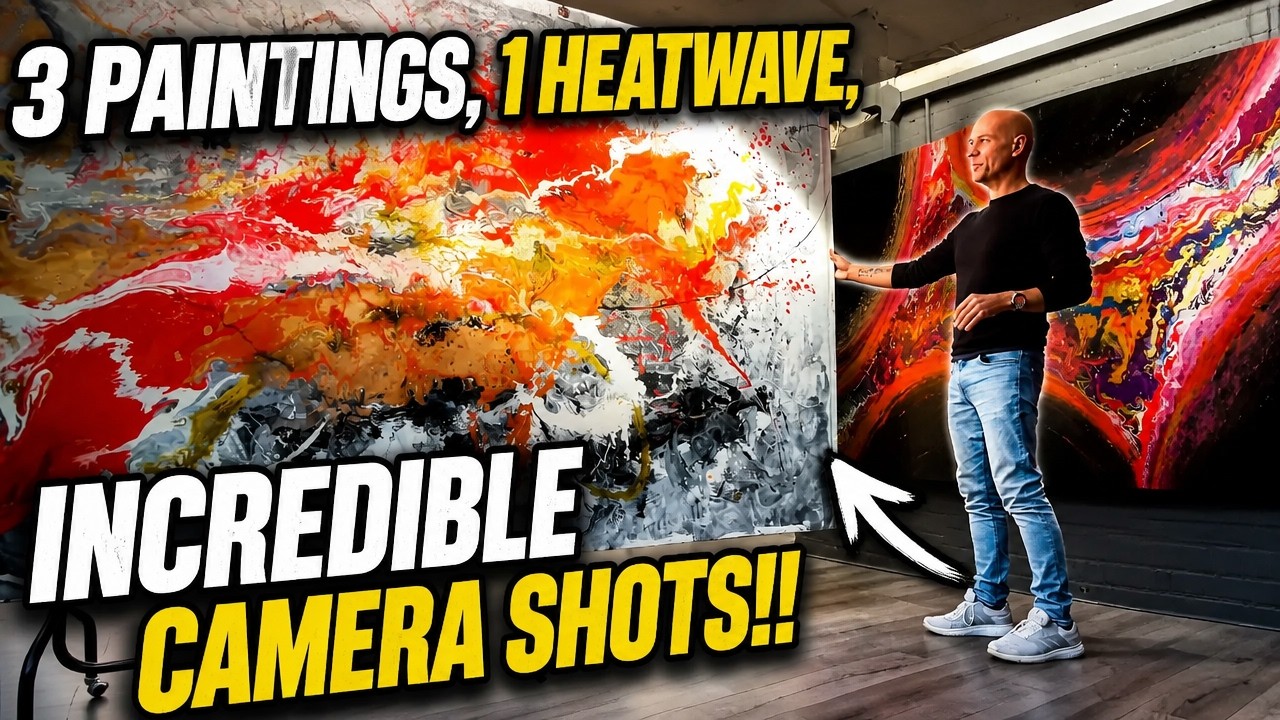 3 MIND-BLOWING PAINTINGS - with some INCREDIBLE camera shots!!