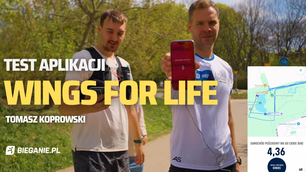 Jak działa aplikacja Wings For Life 2026? Sprawdzamy