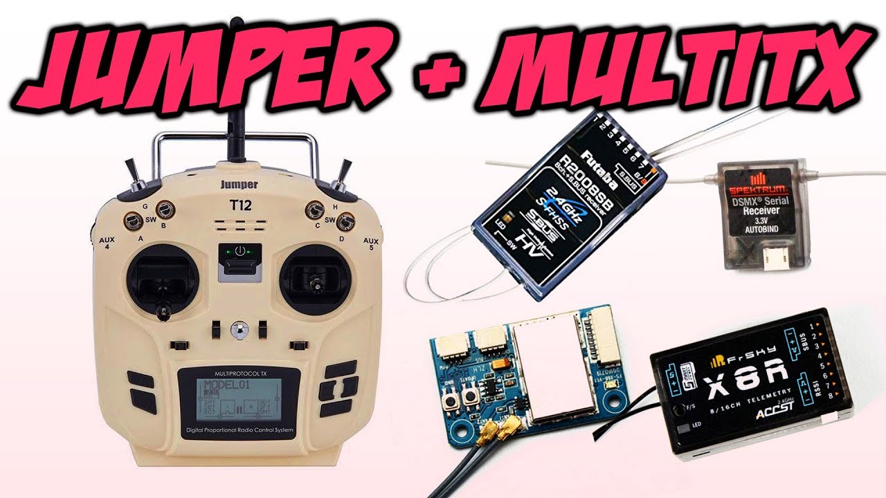 ☀ Как забиндить мултьтипротокол Jumper T12 на примере FlySky + КОТЯ [Jumper 4in1 Multiprotocol TX]
