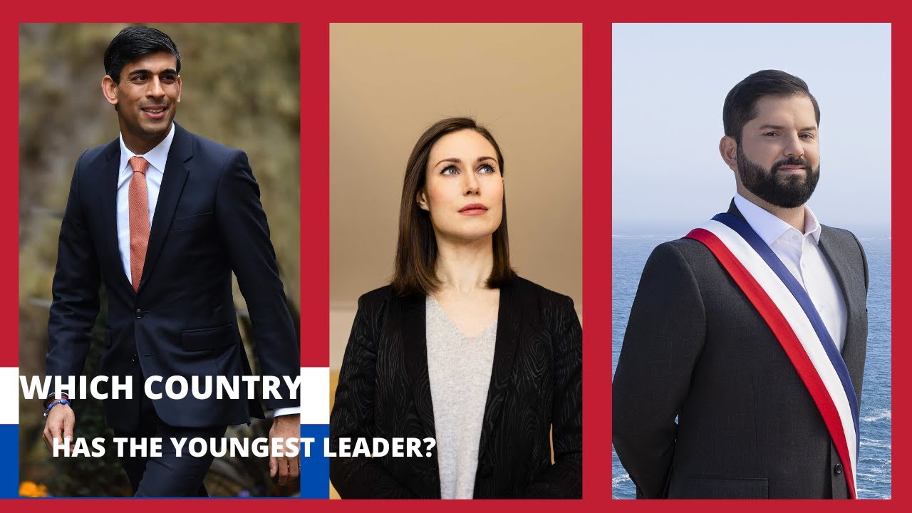 Is RISHI SUNAK the Youngest State Leader? TOP 10 YOUNG LEADERS AROUND THE WORLD #rishisunak #world