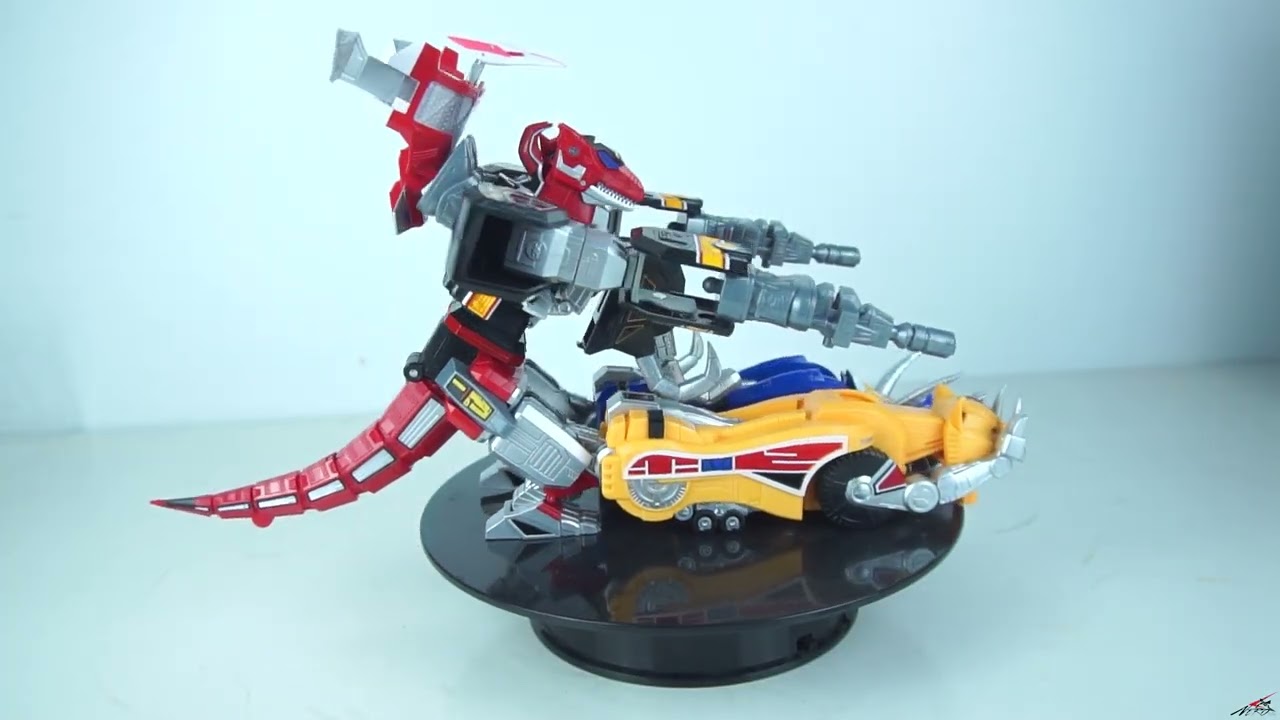 UNBOX/ REVIEW DINO MEGAZORD ZAP ZORD - MIGHTY MORPHIN