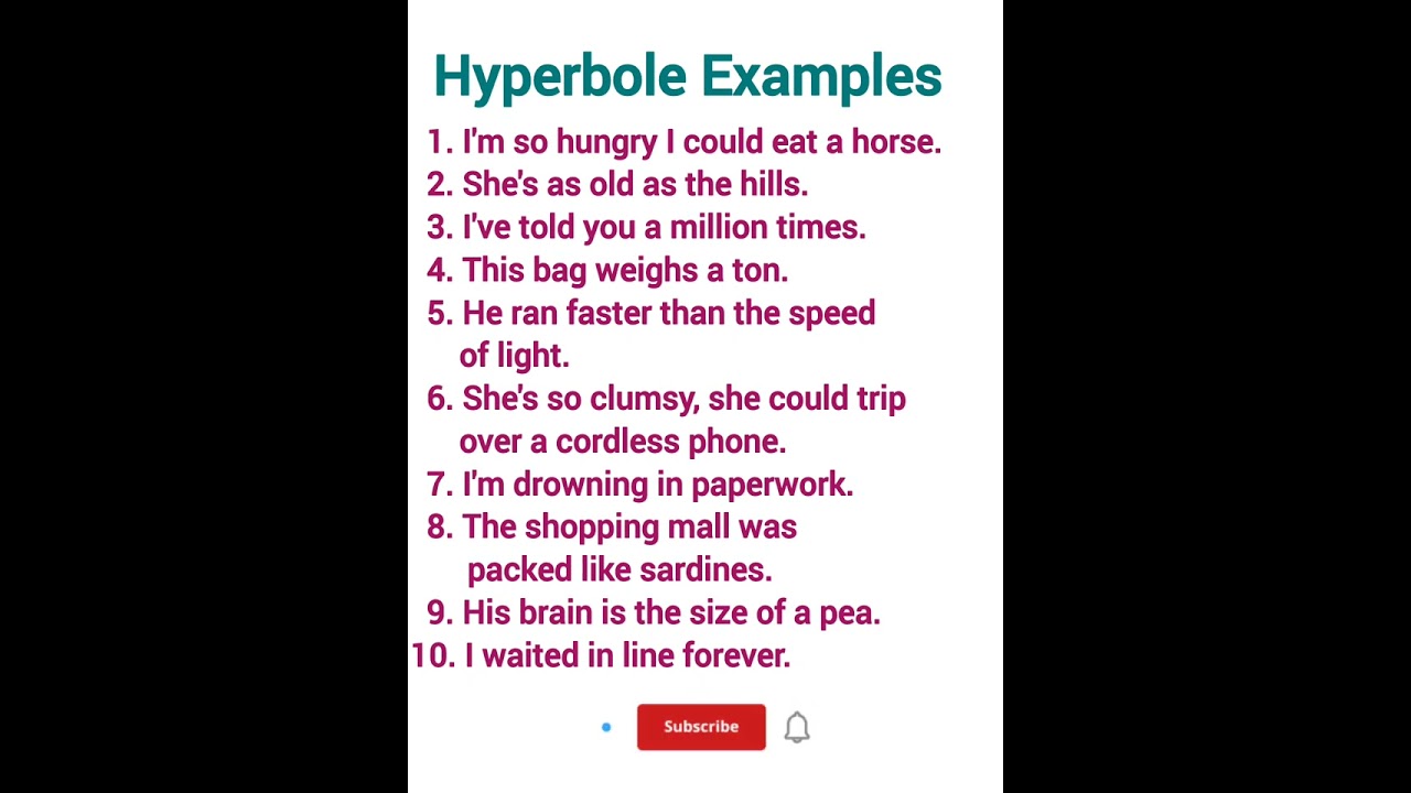 🔥Hyperbole Examples😊 l English Grammar l English Speaking l English Practice l #unfreezeenglish