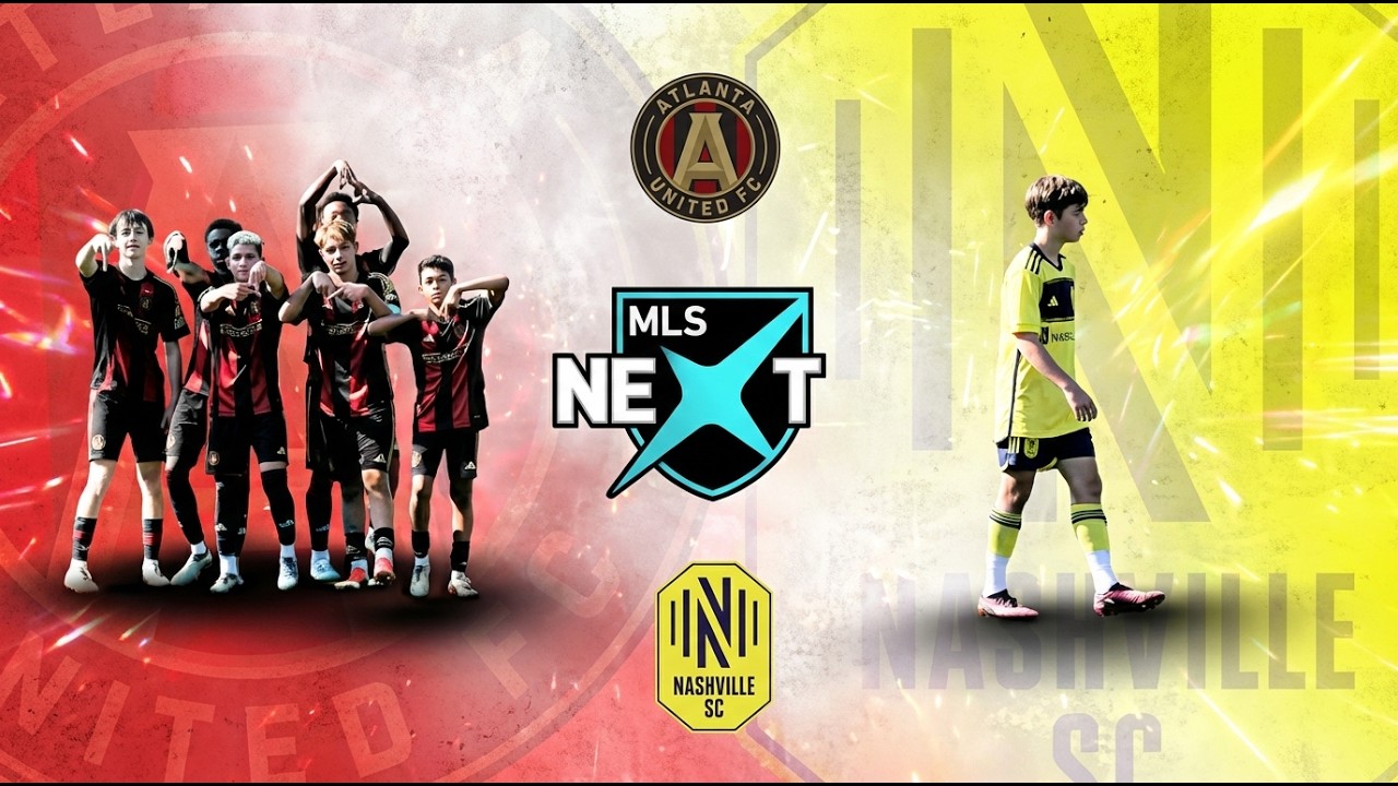 Atlanta United vs. Nashville SC | U-15 MLS Next | Full Match Highlights