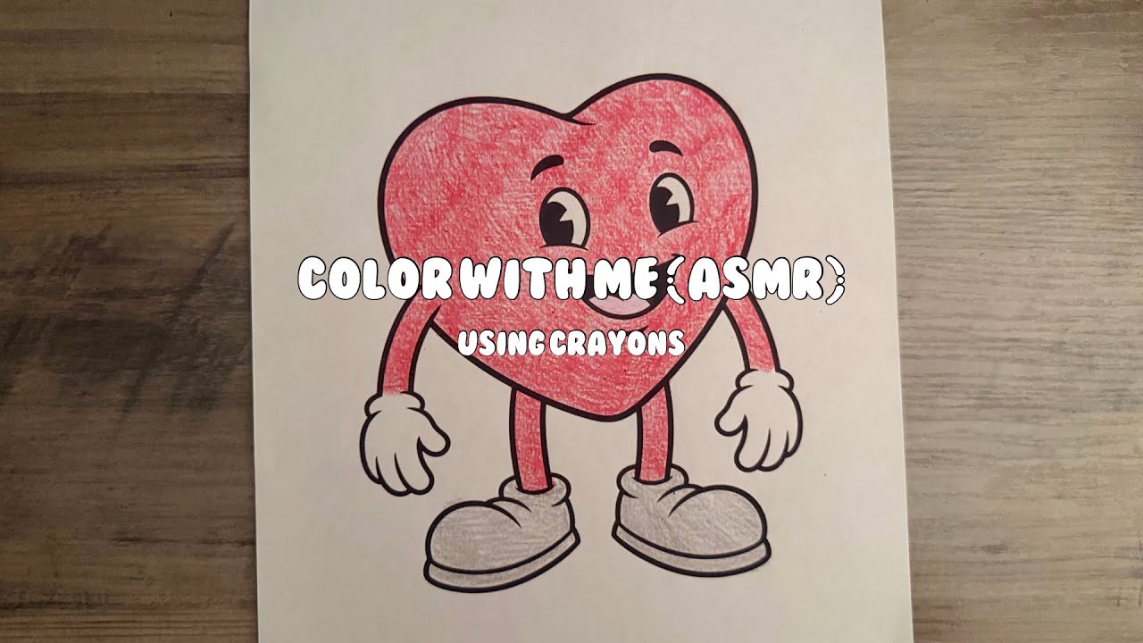 Coloring The CUTEST Heart Ever 