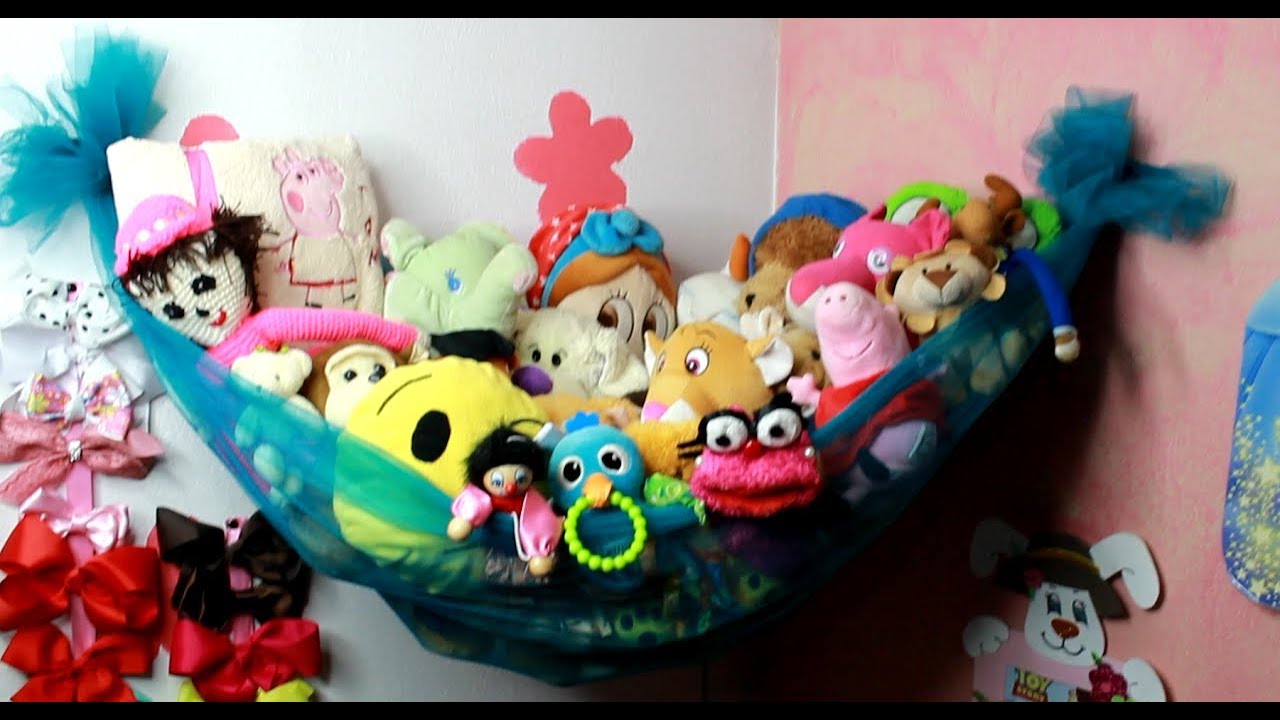 DIY COMO ORGANIZAR PELUCHES