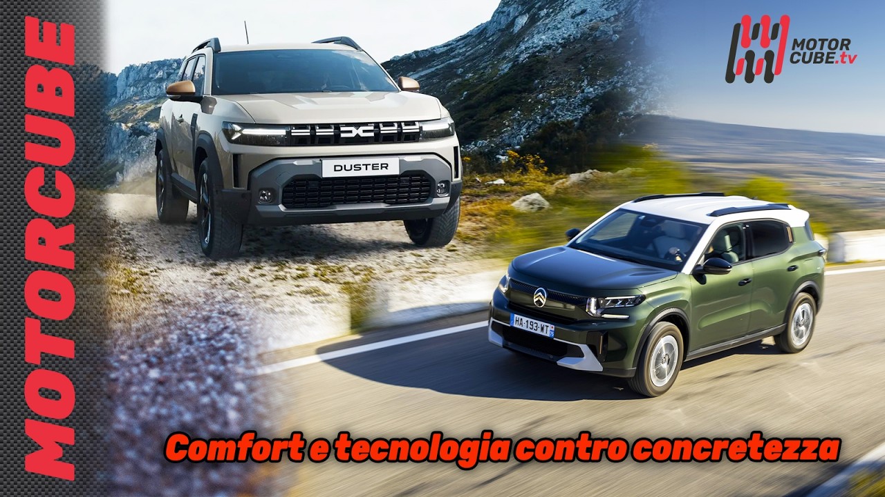 MotorCube - Anno 2026 - Puntata 734 - Speciale Citroen C3 Aircross VS Dacia Duster