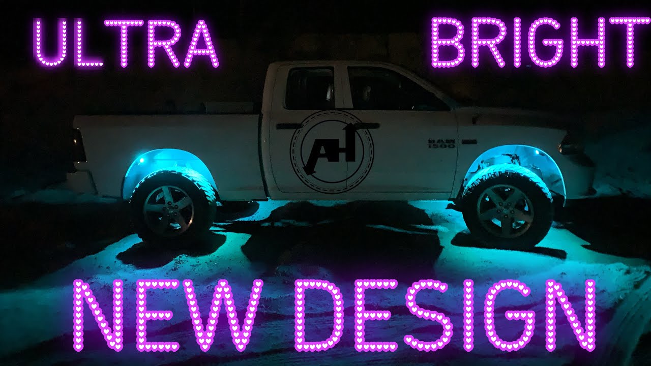 DODGE RAM ROCK LIGHT INSTALL: How to install rock lights on a Dodge Ram. Step by step install.