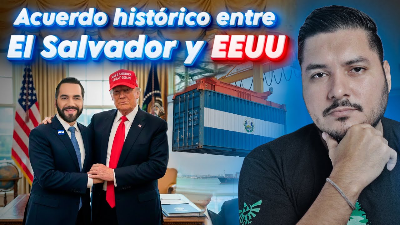 Nayib Bukele logra ACUERDO HISTÓRICO con Donald Trump y EEUU