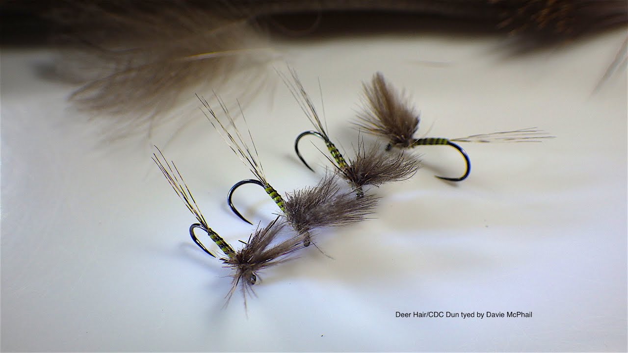 Tying a Deer Hair/CDC Dun by Davie McPhail