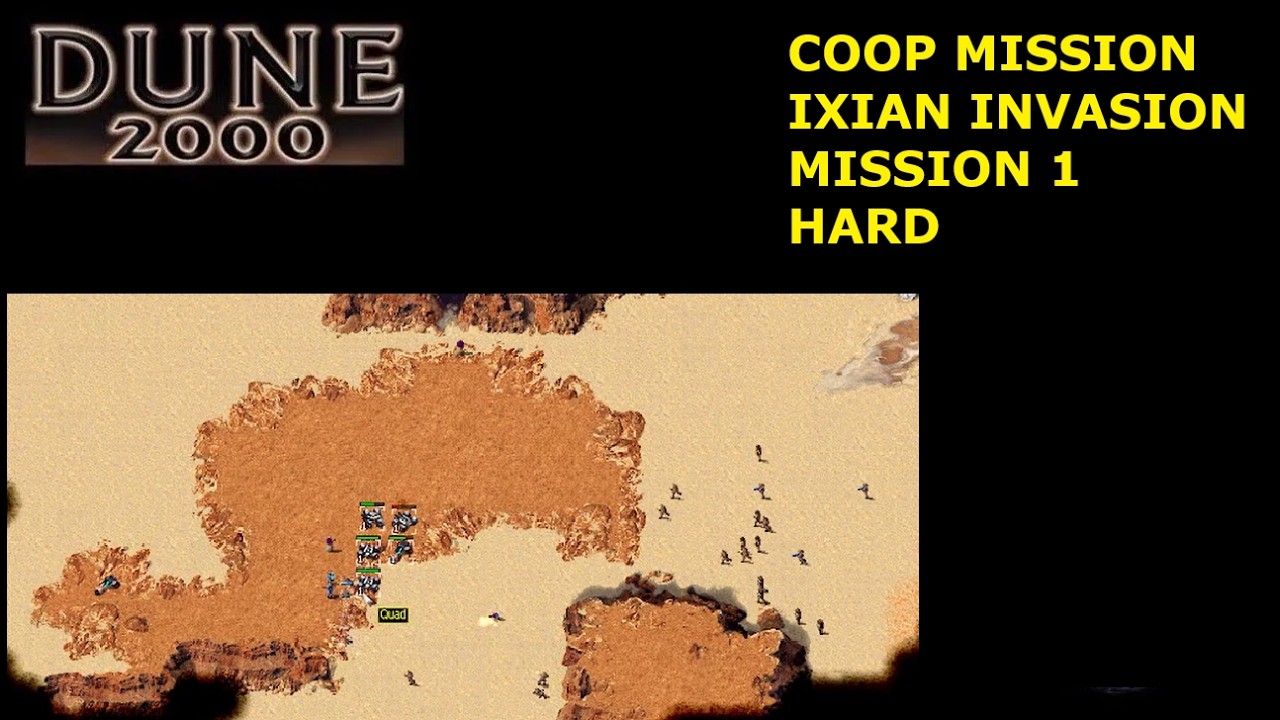 Dune 2000 Coop - Ixian Invasion - Mission 1 (Hard)