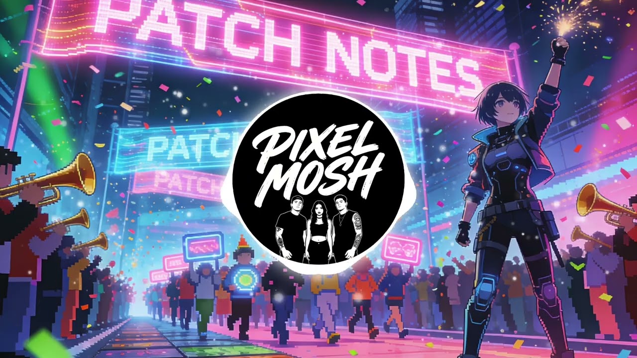 PATCH DAY PARADE 🔧 Buff Your Life, Nerf Your Ego (Gaming Metal) – [Pixel Mosh]