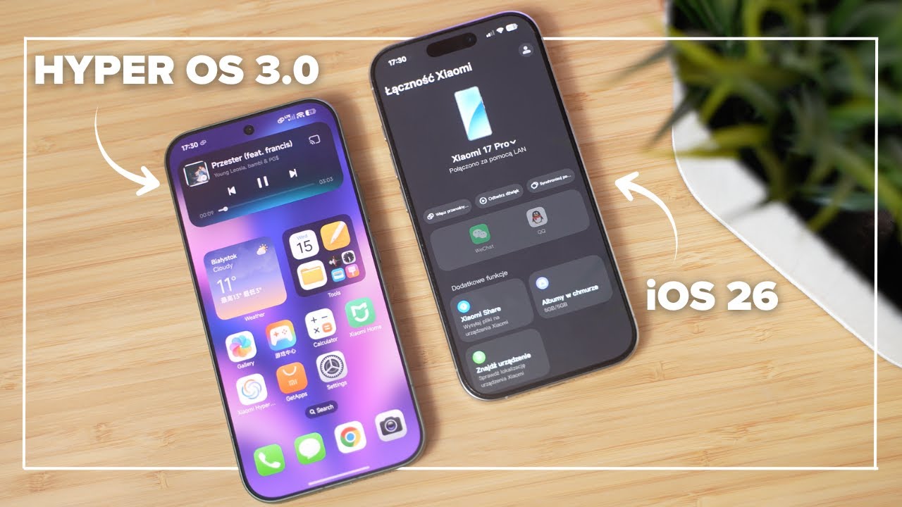 Xiaomi chce być lepsze od iPhone? HYPER OS 3.0 jak iOS 26