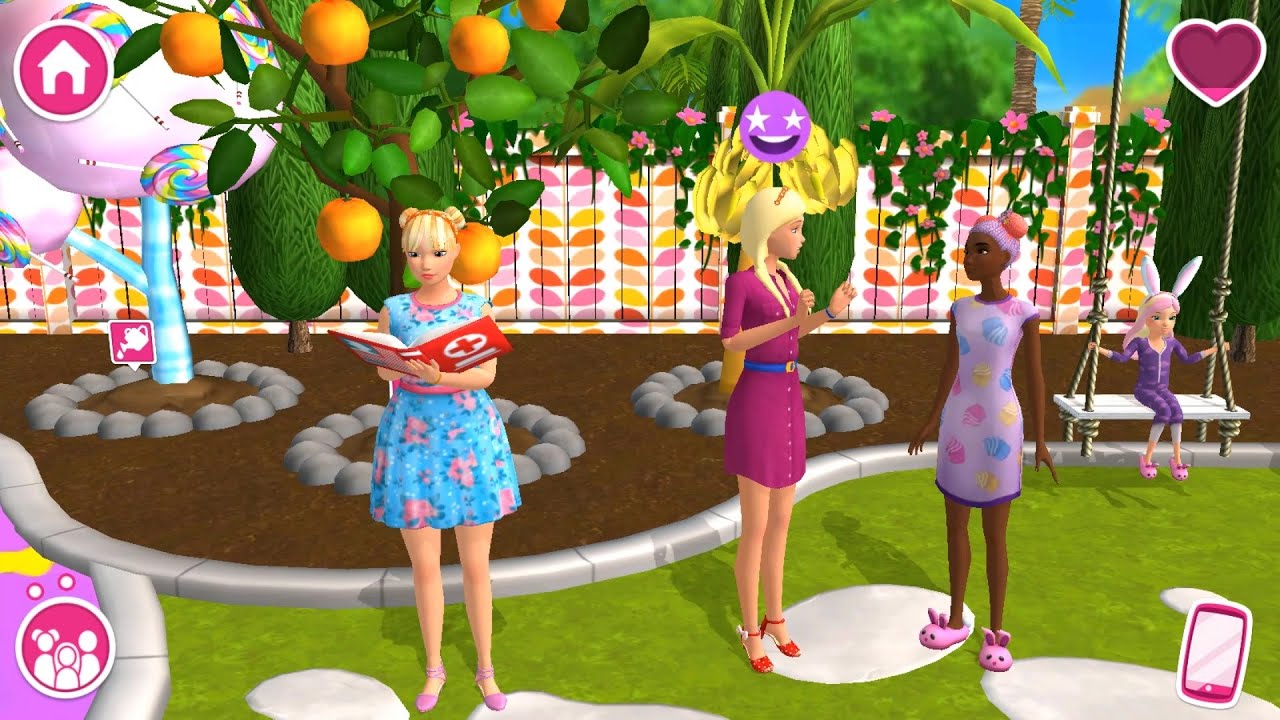 Barbie Dreamhouse Adventures - Barbie & Friends Dress Up, Cook, Morning Routine - Simulation Game
