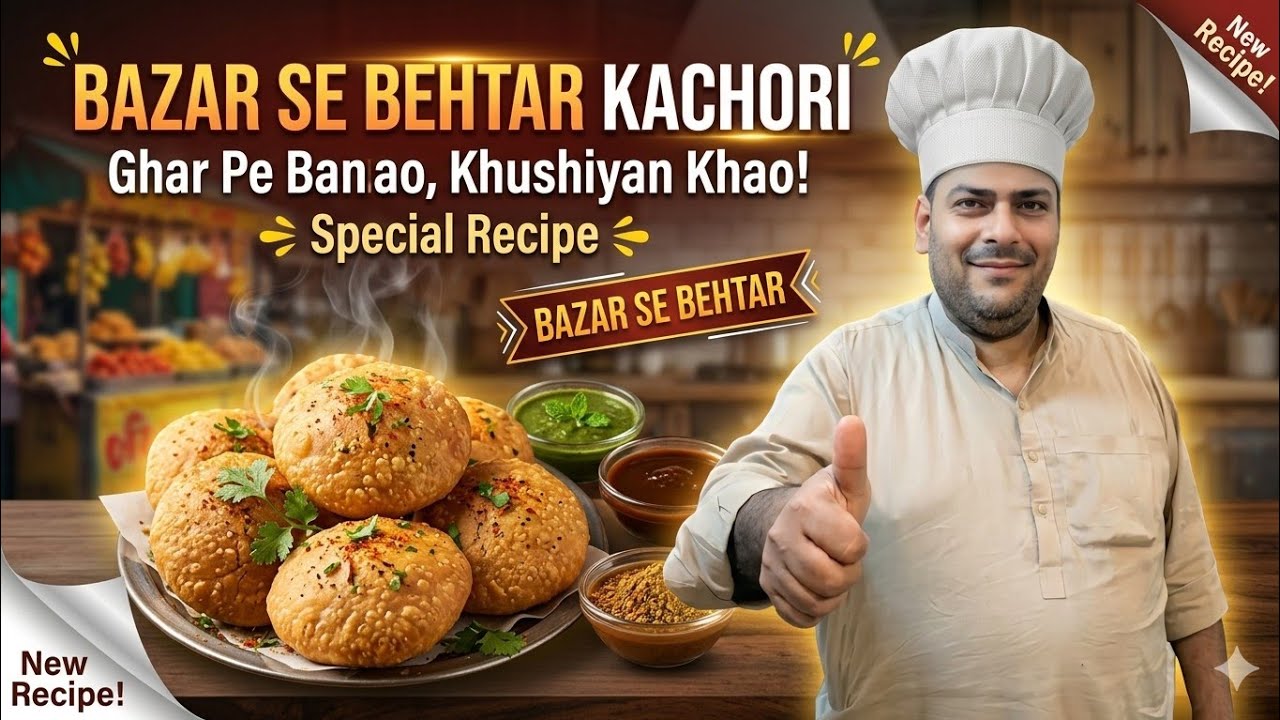  Iftar Special Chicken Kachori Recipe| Bazar Se Behtar Crispy Chicken Kachori at Home #recipe#kchori
