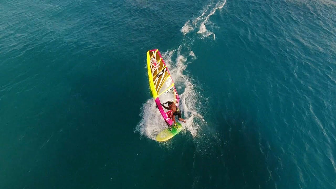 King of Bonaire 2017 - Drone coverage of Freestyle Windsurfing Competition