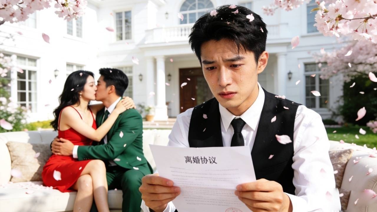 His wife played with him and left for her lover.He divorced,became billionaire,married beautiful CEO