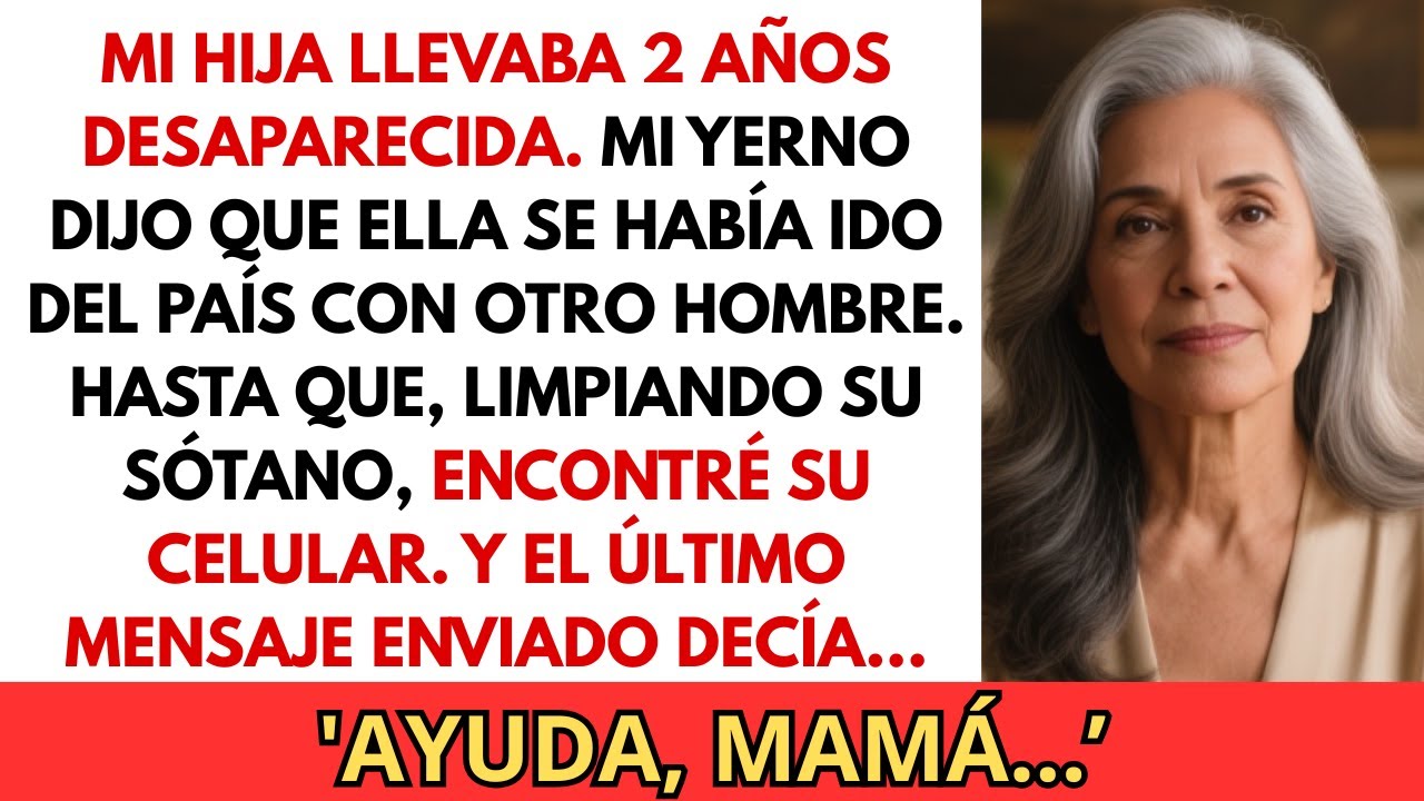 Mi hija llevaba DOS AÑOS DESAPARECIDA. Encontré en su celular dos palabras que CAMBIARON TODO...