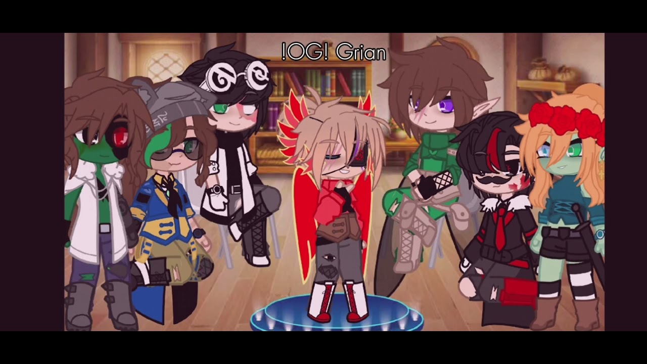 Hermit's react to grians AU's ||hermitcraft||