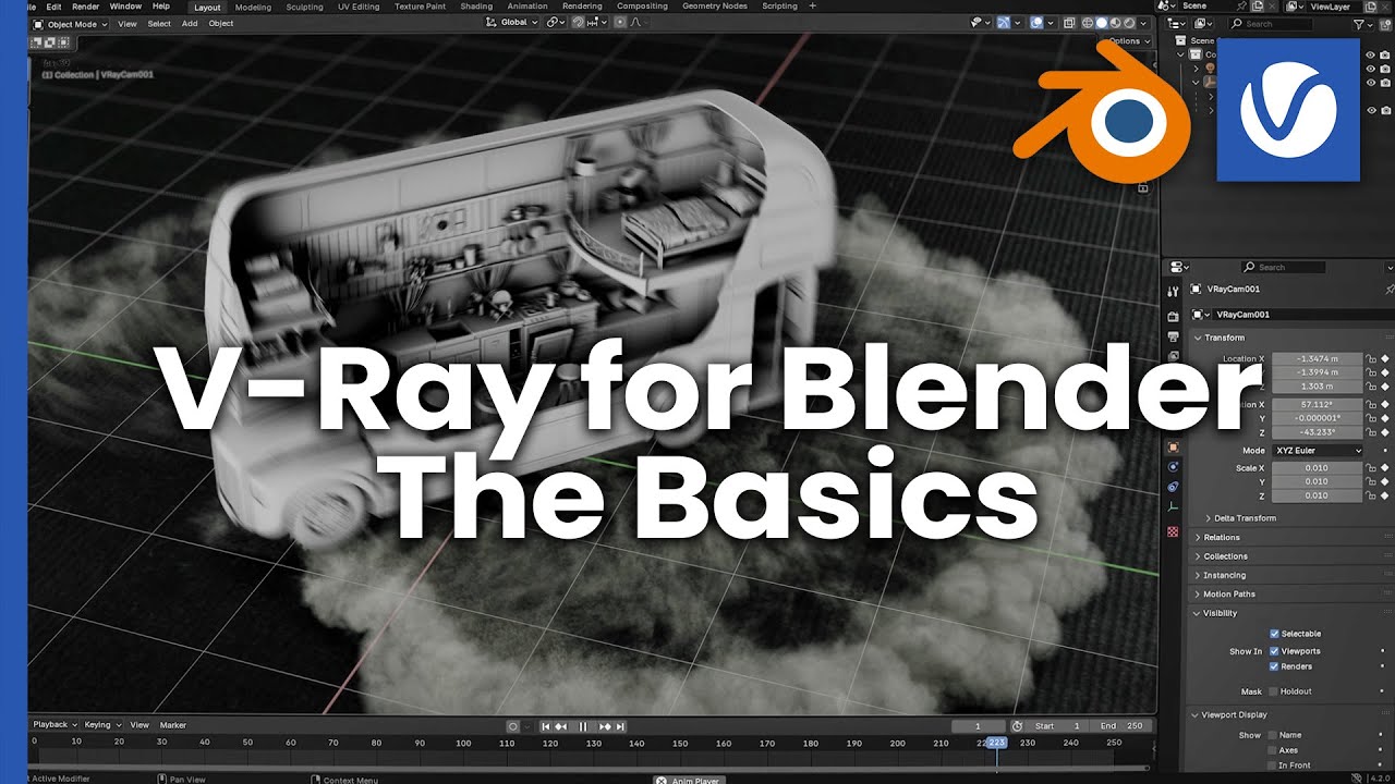 Rendering with V-Ray in Blender: The Basics