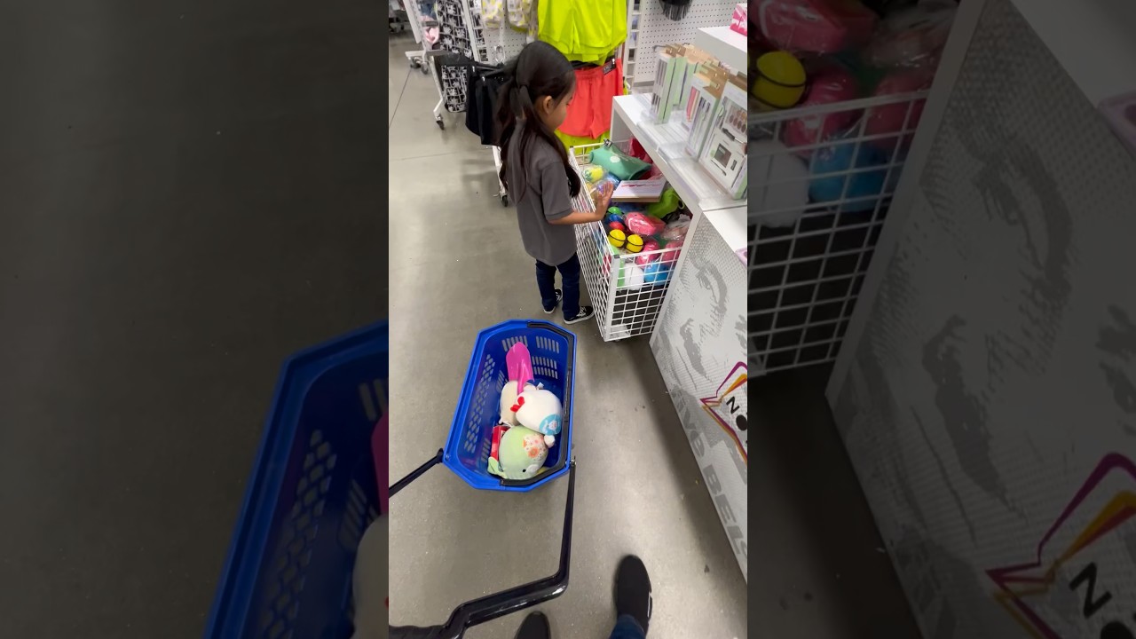 America went to five below for a shopping spree 🛍️🛒🙀
