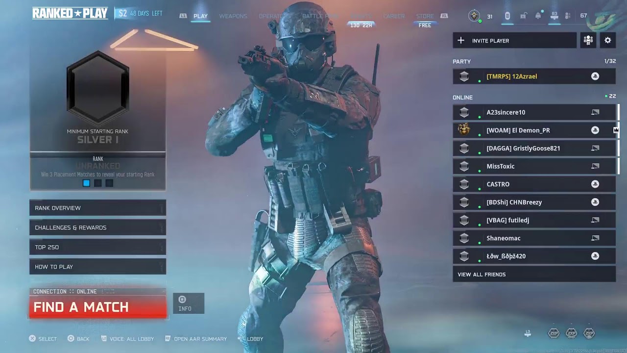 b07 Ranked placement trial