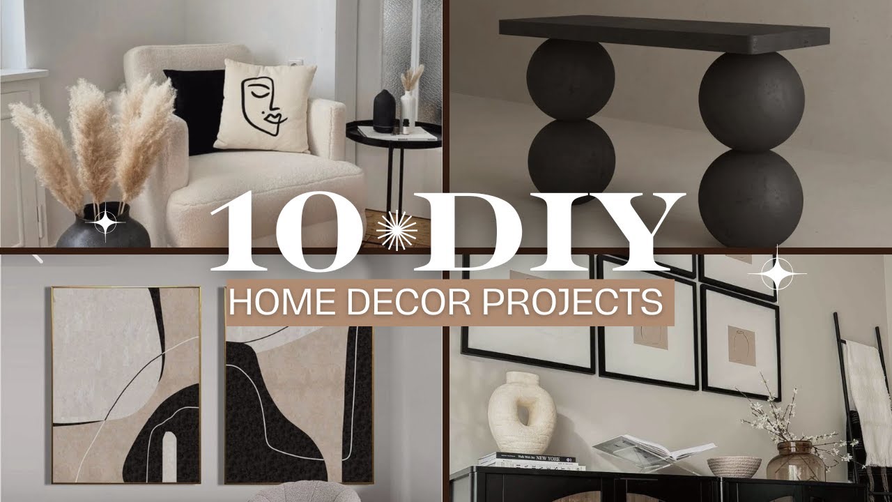 10 DIY Home Decor Projects for 2025 | Easy & Budget-Friendly