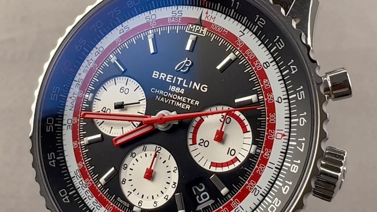 Breitling Navitimer B01 Chronograph Swissair AB01211B1B1X1 Breitling Watch Review