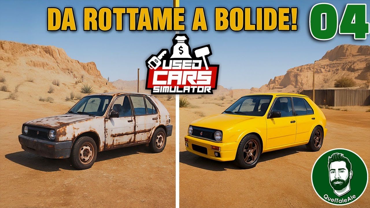 QUESTA SPINGE VERAMENTE TANTO -  Used Cars Simulator Gameplay ITA - 04