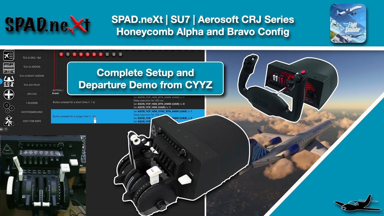 (MSFS) Alpha/Bravo Config | AS CRJ Series | SU7