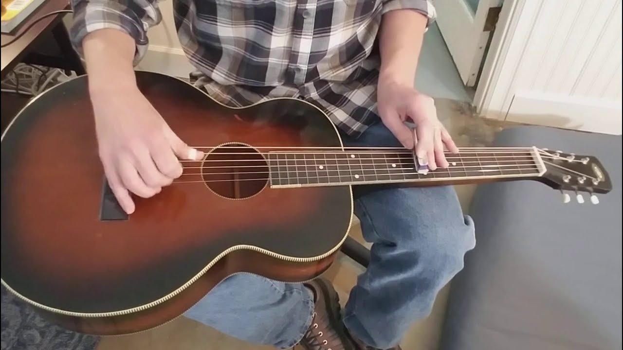 Back in the Saddle Again (Gene Autry) - Lap Slide Instrumental Cover