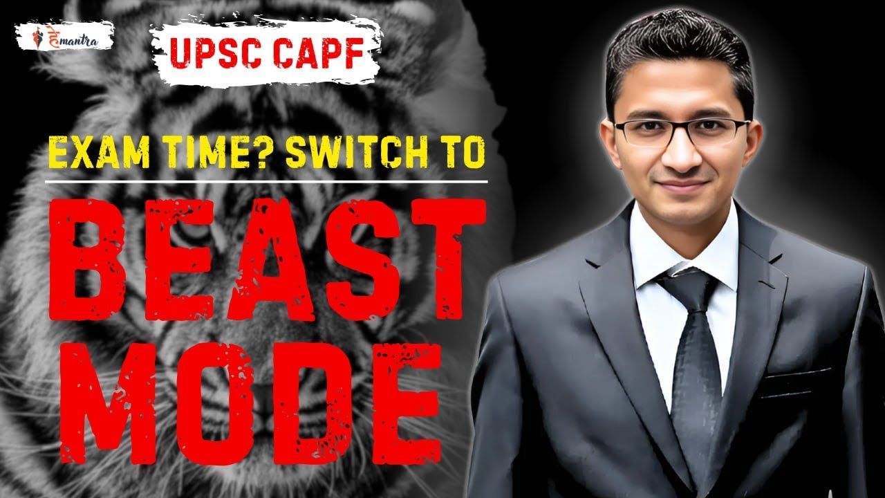RANK 04 I BEAST MODE ON I By Aayush sir I UPSC CAPF I by HeMantra
