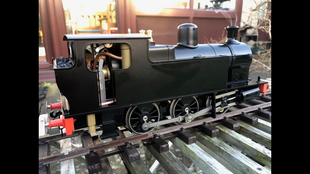 Accucraft 1:32 Scale  Kerr Stuart Victory 0-6-0 Locomotive First Run On The Coombe Hill Railway