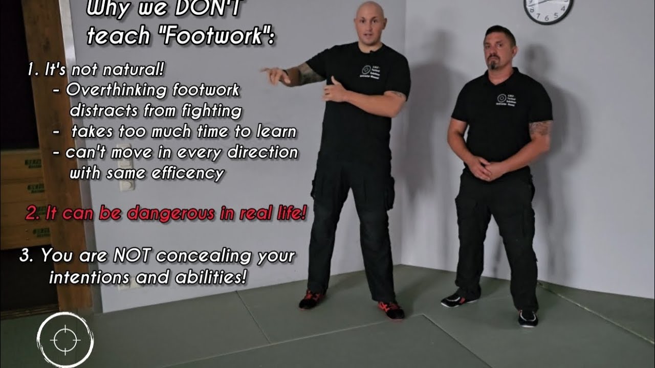 Why we DON'T believe in Martial Arts Footwork!