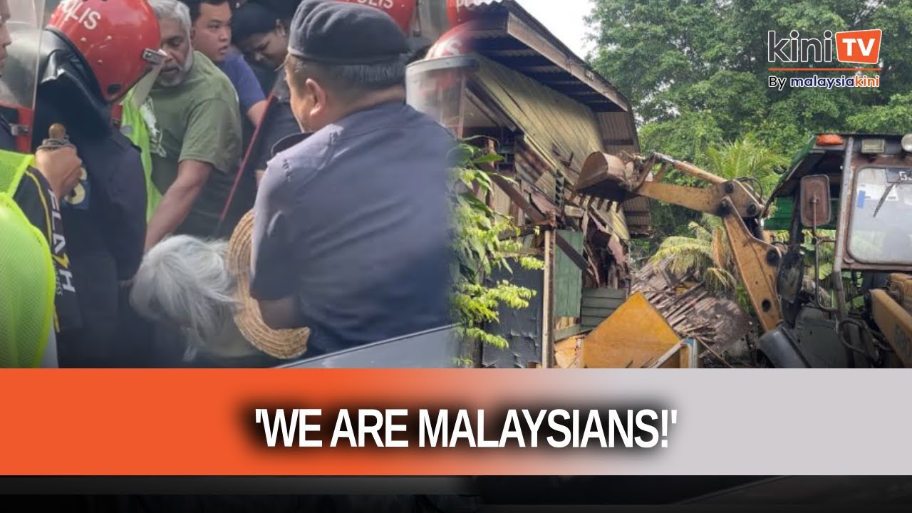 Activists, residents continue to protest against demolition of Kg Papan homes