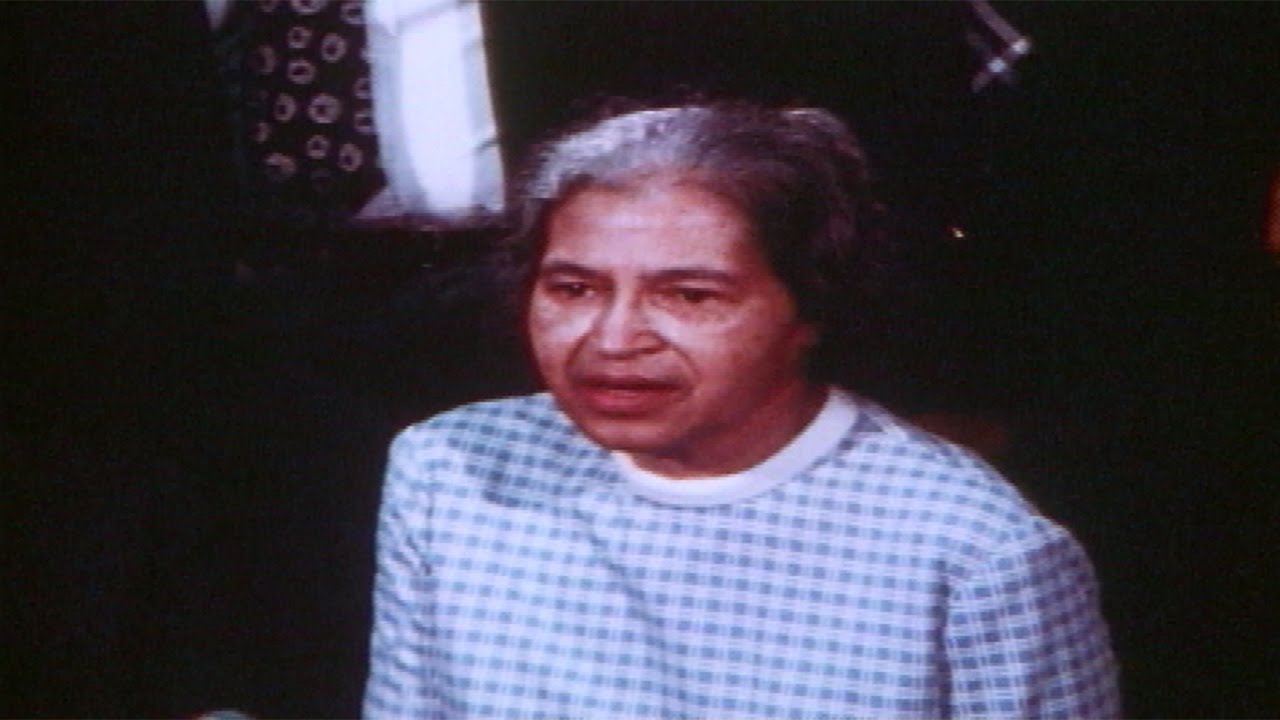 Rosa Parks refuses to give up her bus seat in Montgomery, Alabama - December 1, 1955: