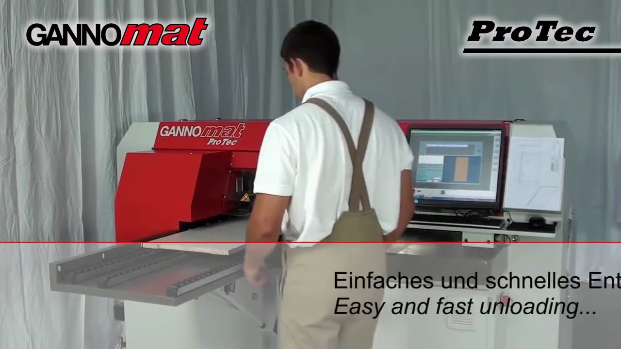 Gannomat - Protec CNC-Bearbeitungszentrum