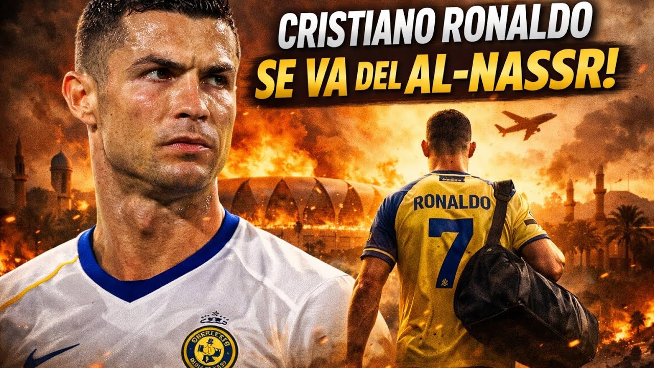 CRISTIANO RONALDO se va | MESSI no ESTARÁ en las ELECCIONES y más…